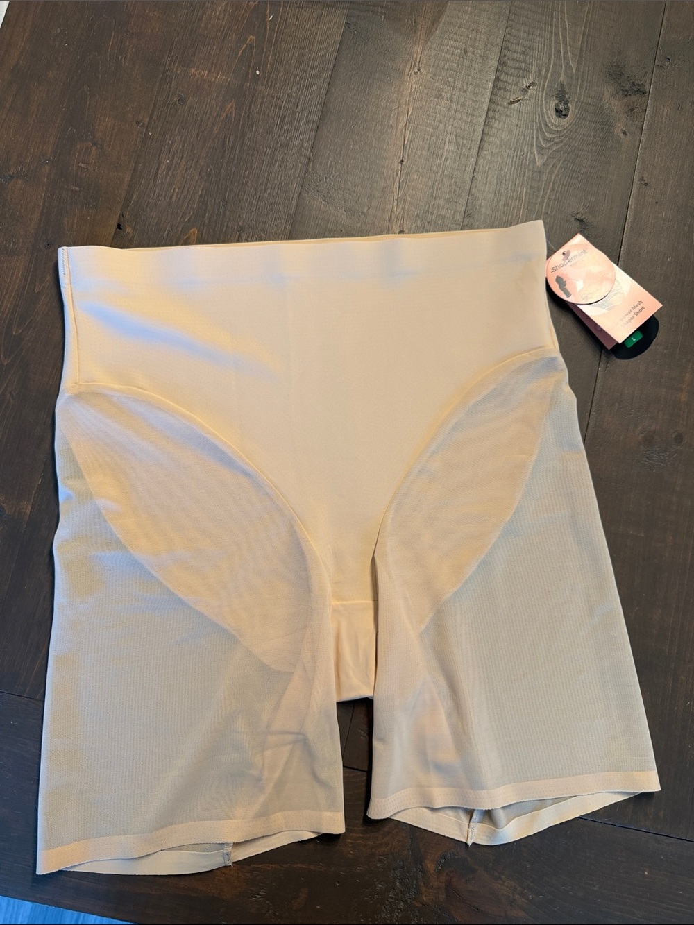 NWT Shapermint Essentials Empower Mesh Shaper Short Large